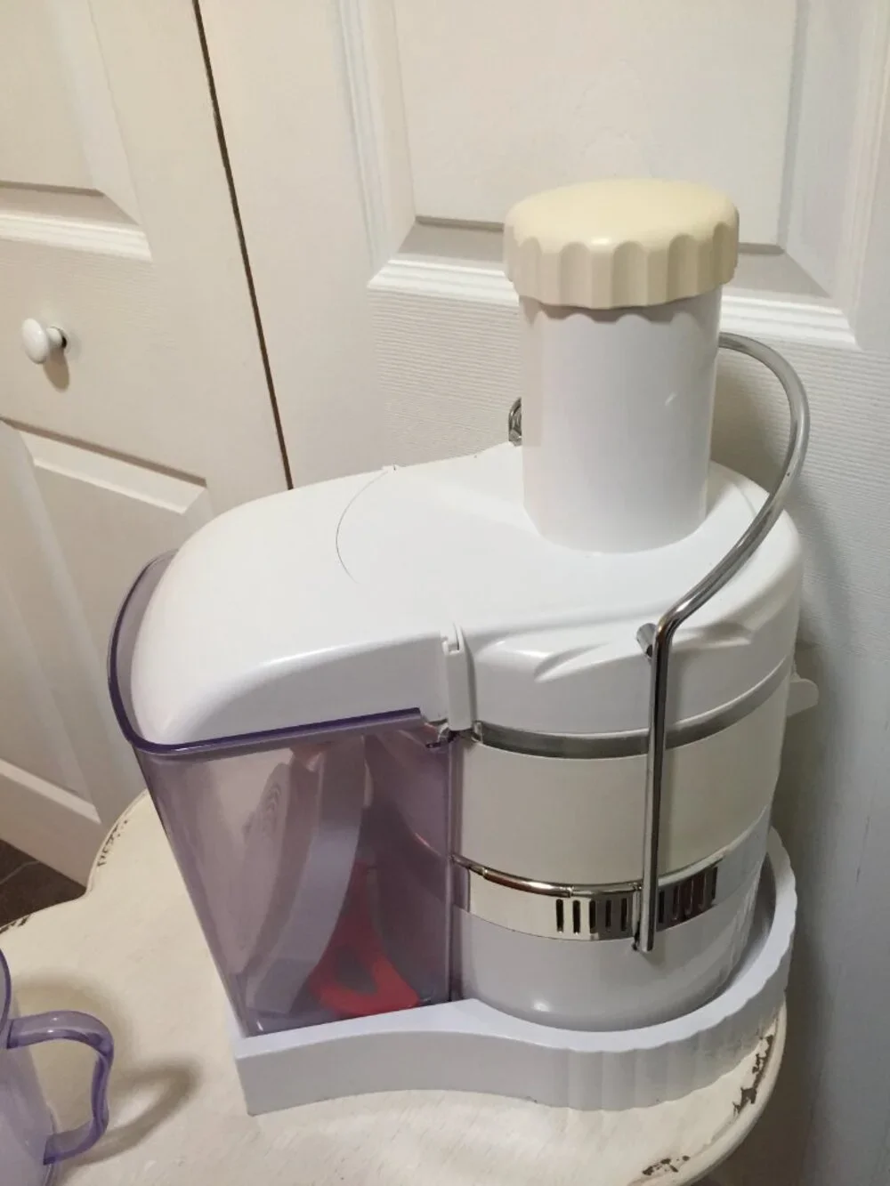 Jack LaLanne Power Juicer White Juice Extractor Model JLS-88  TESTED/WORKING